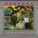 Sock Toy with Acne Shadowbox (detail)
